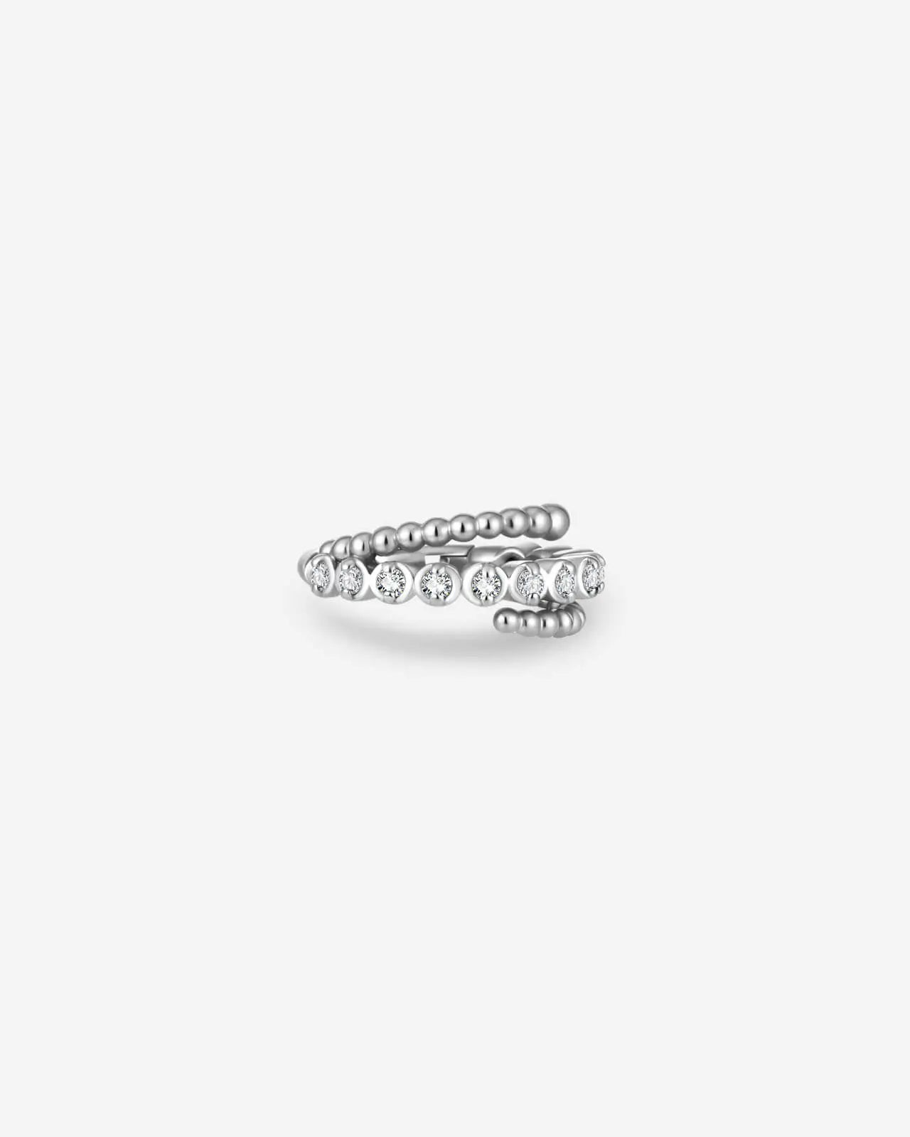 Beaded Pavé Spiral Clicker