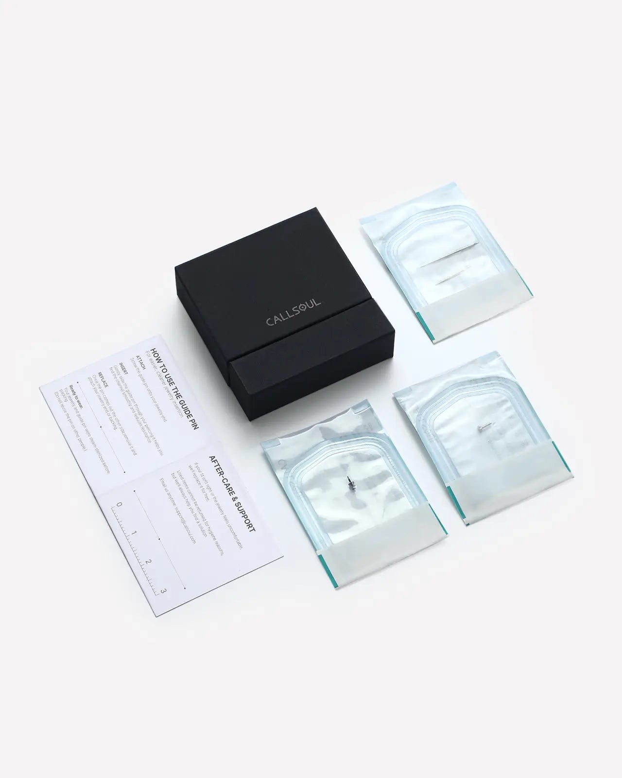 Titanium Pin Flatback Stud