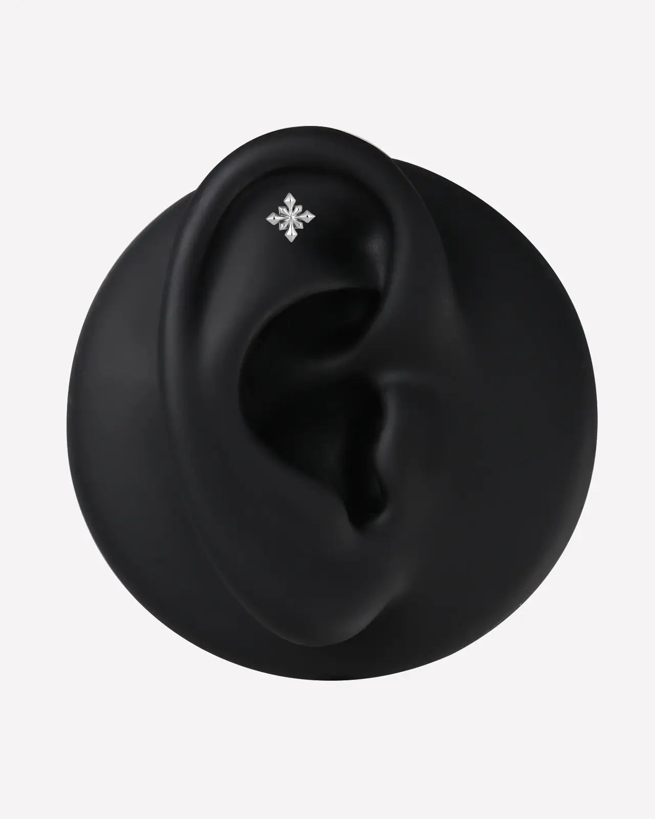 Aster Cross Flatback Stud