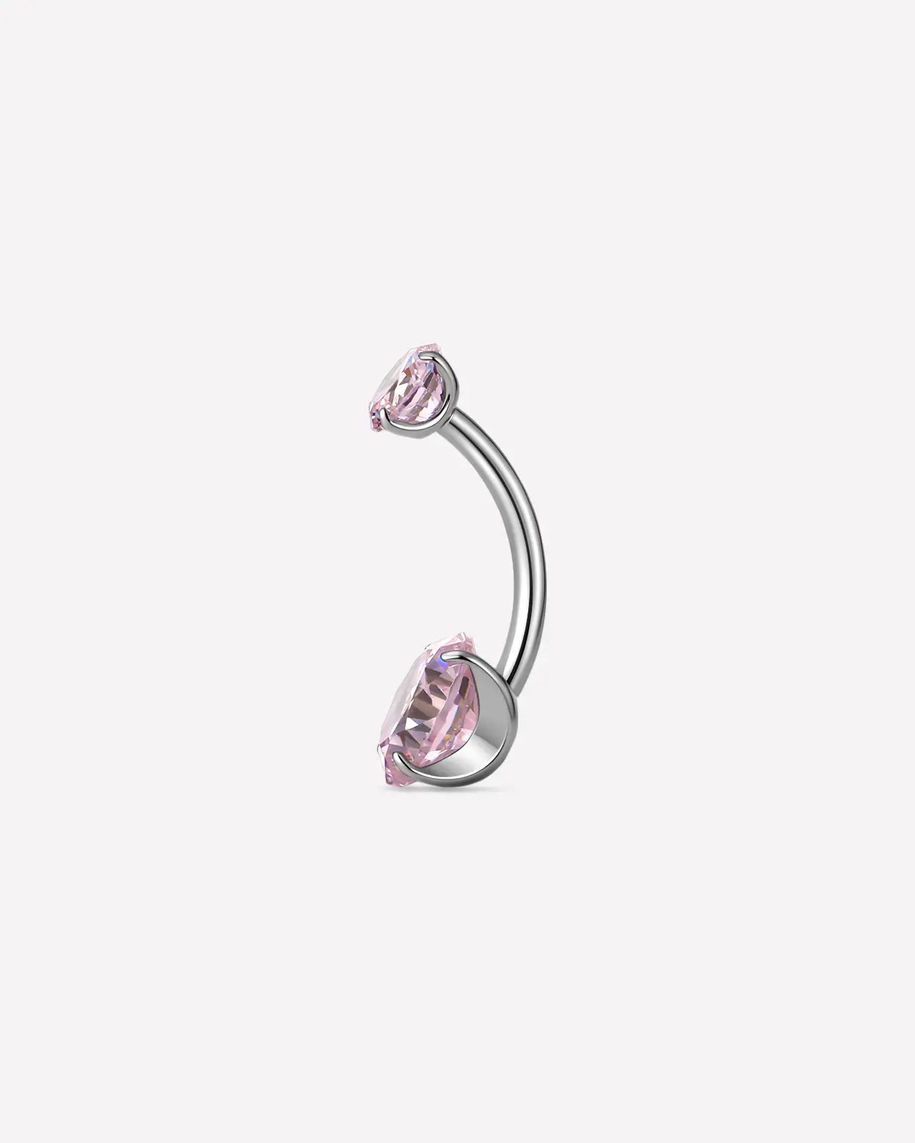 Twin Radiance Belly Button Ring
