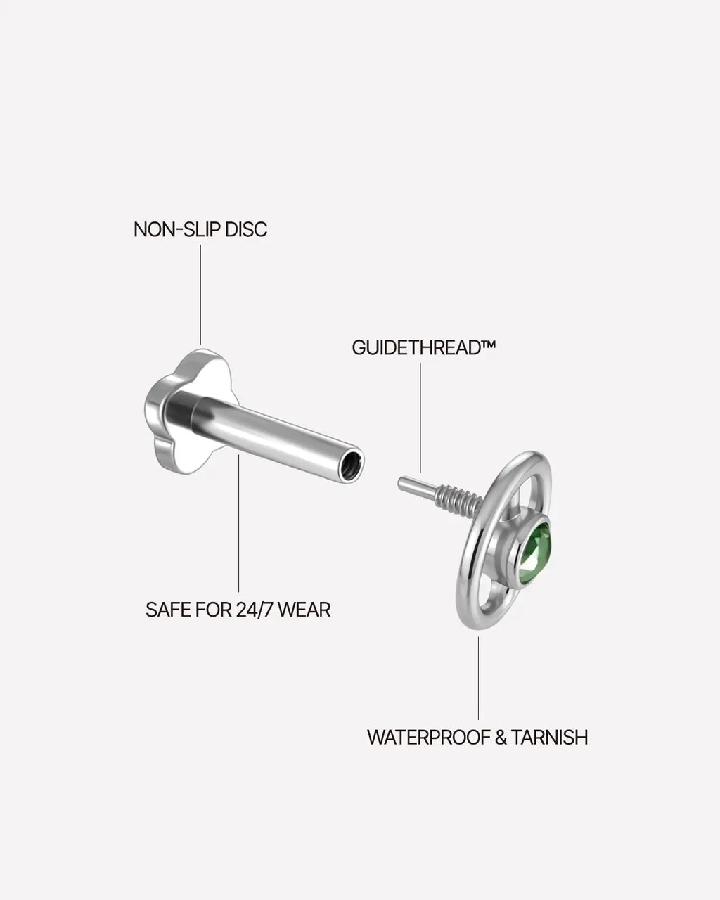 Orbit Halo Flatback Stud