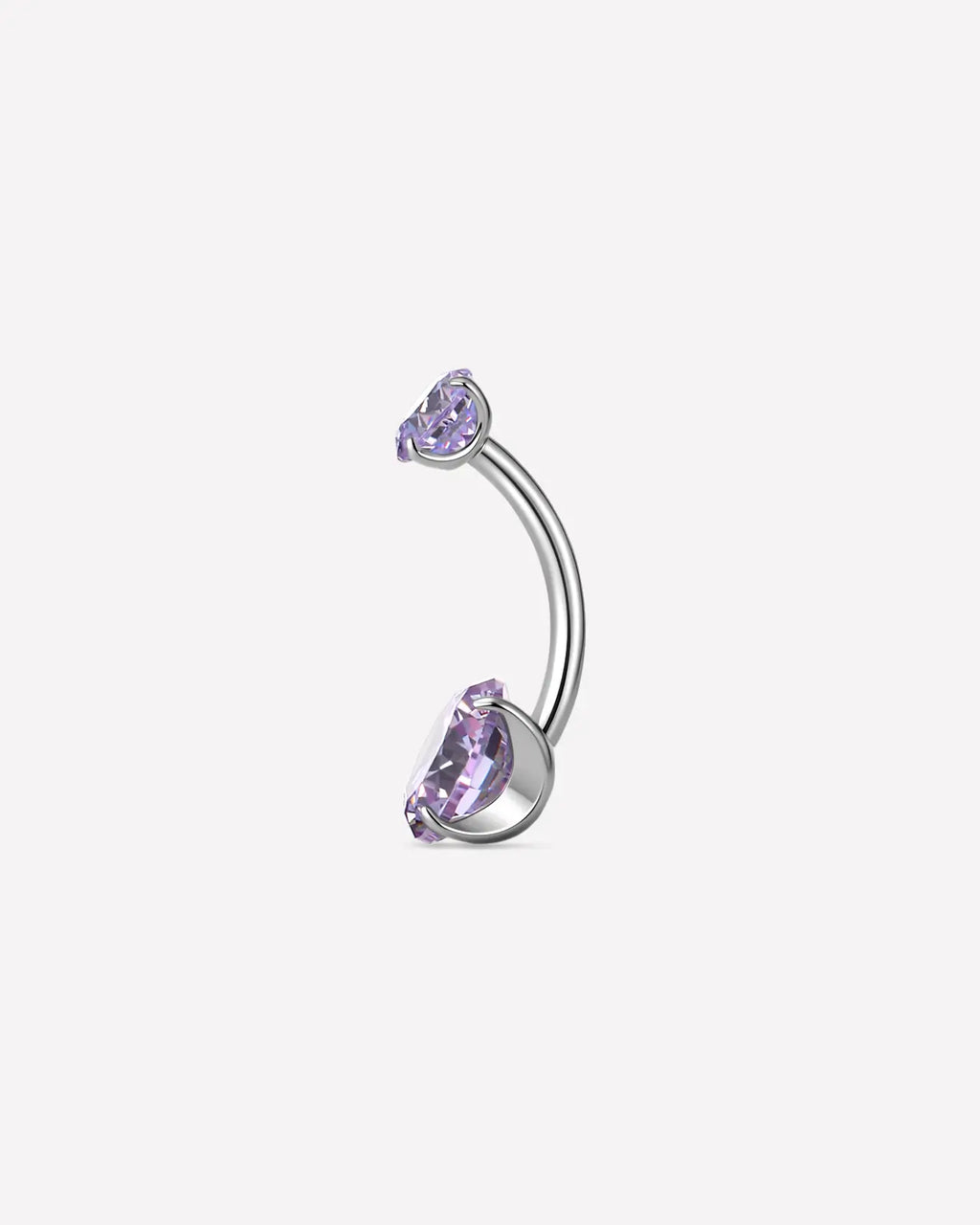 Twin Radiance Belly Button Ring