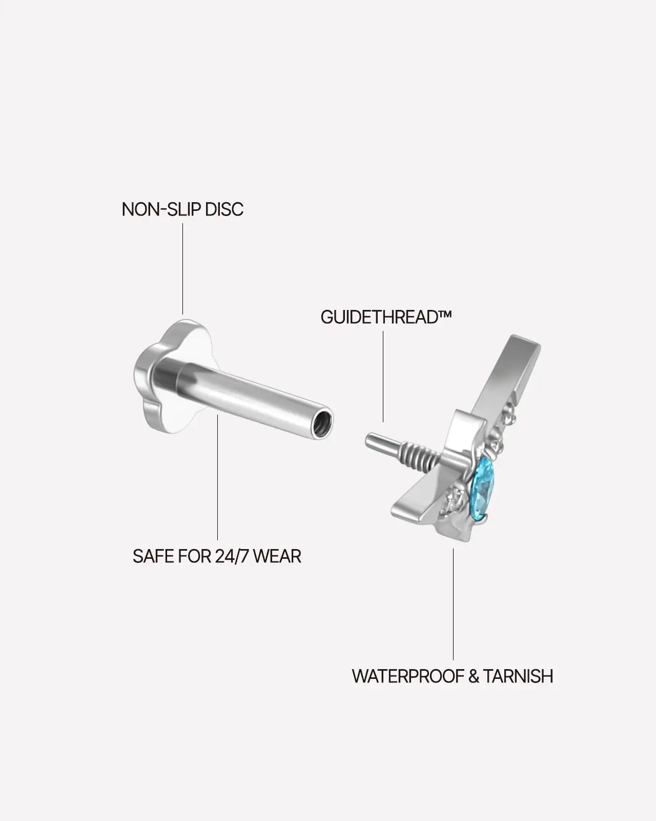 Marquise Wing Pavé End