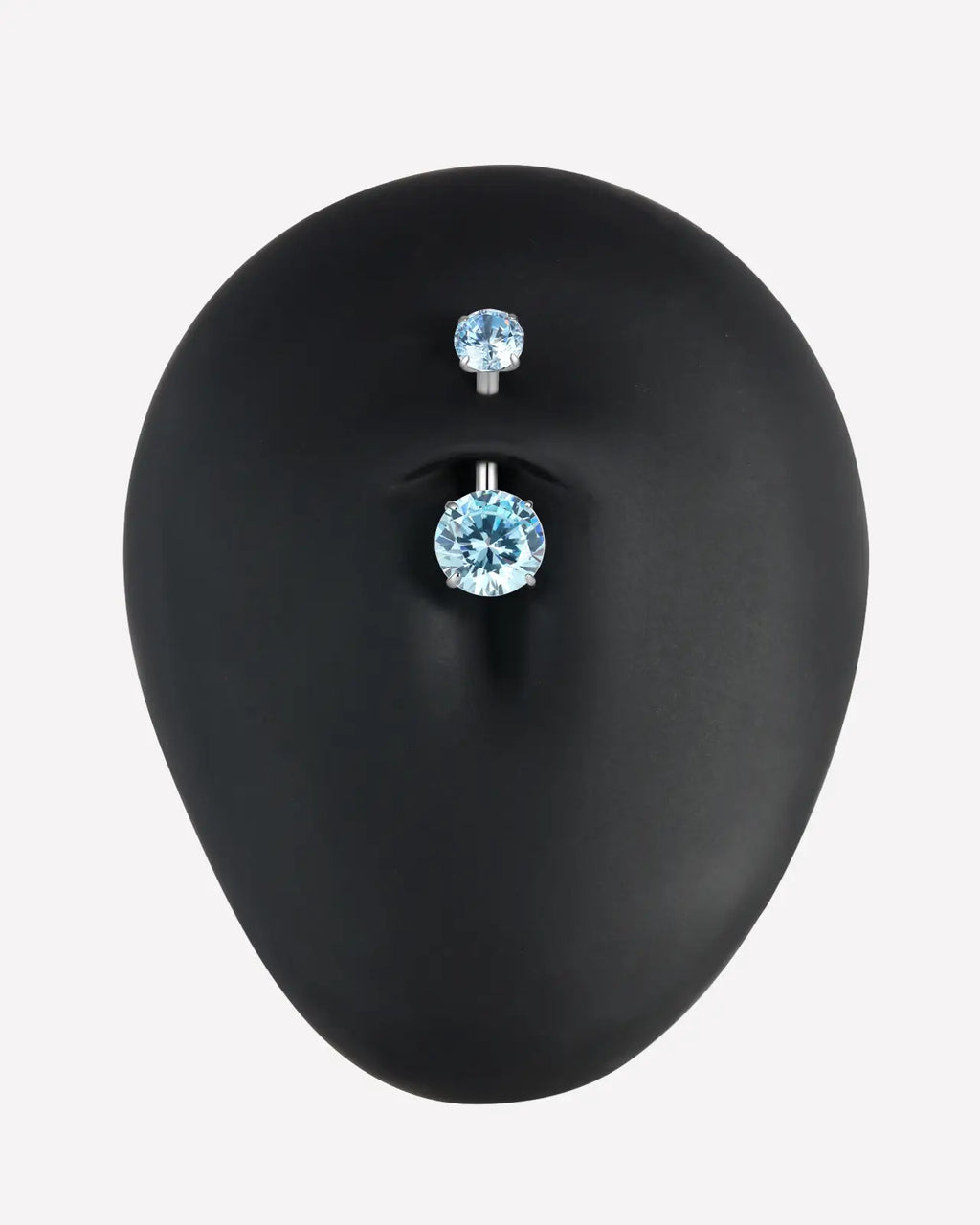 Twin Radiance Belly Button Ring