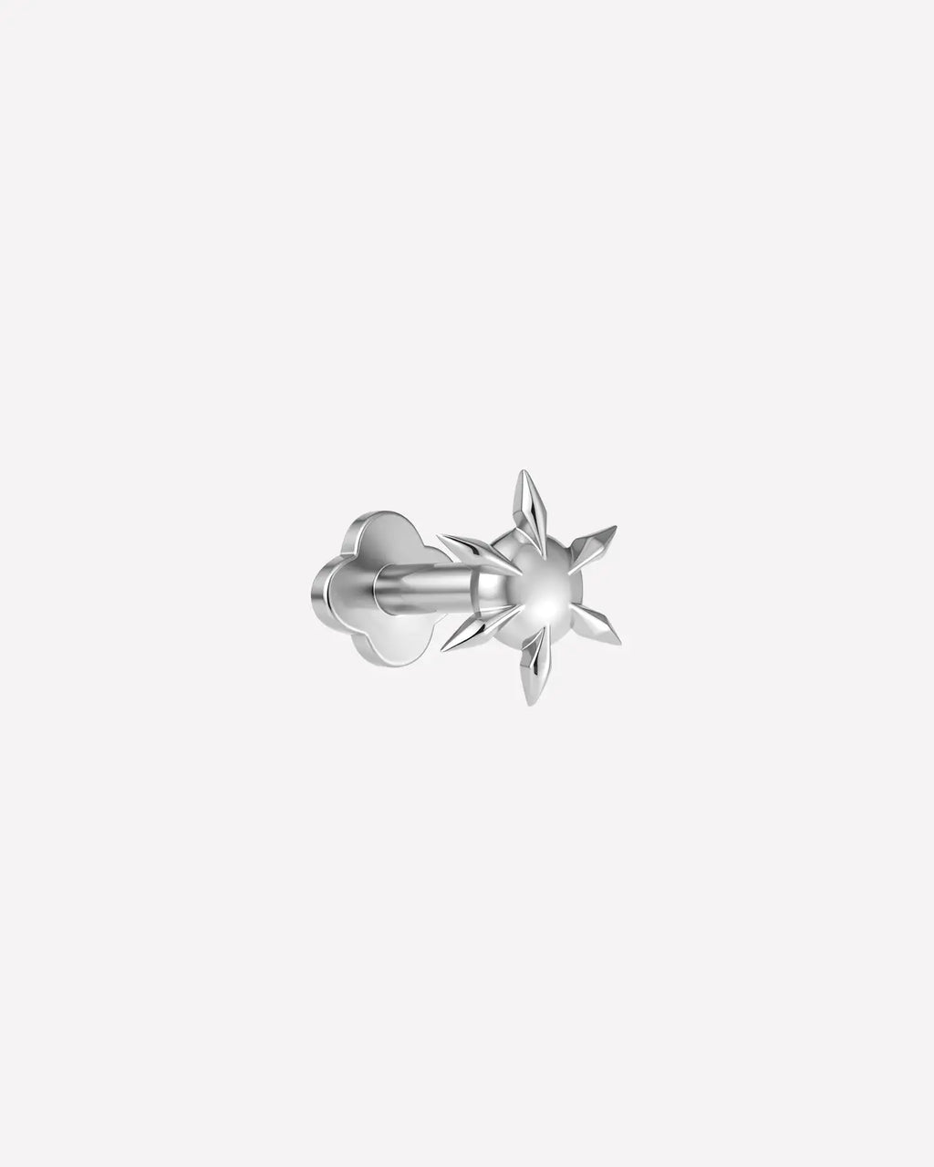 Sunburst Spike Flatback Stud