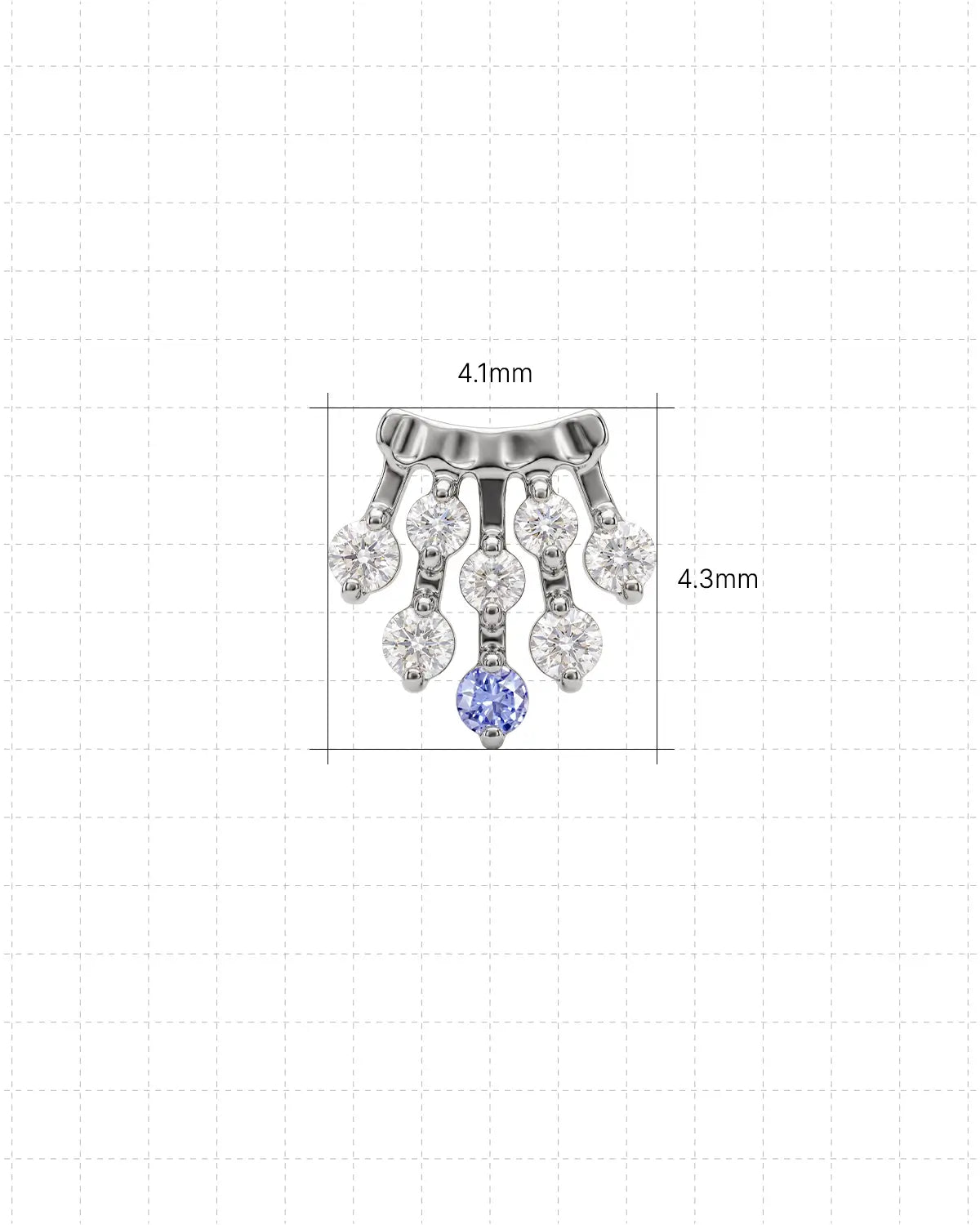 Prism Cascade Fan Flatback