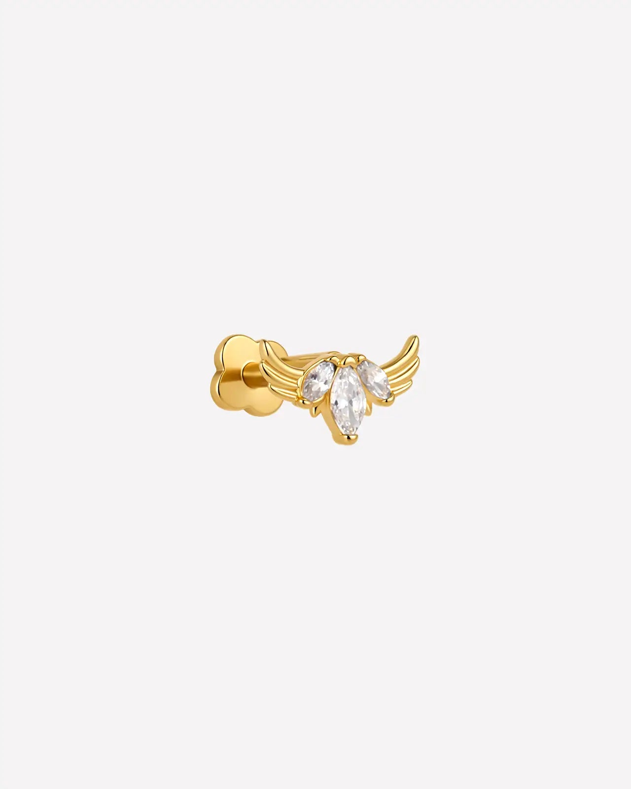 Ethereal Wing Flatback Stud
