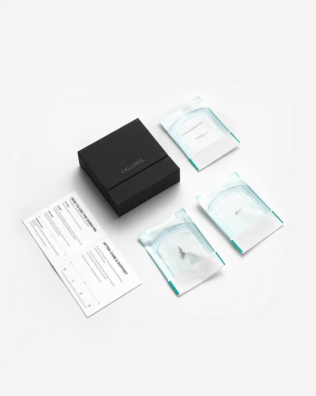 Fünfeckiger Teardrop Drape Flatback Stud