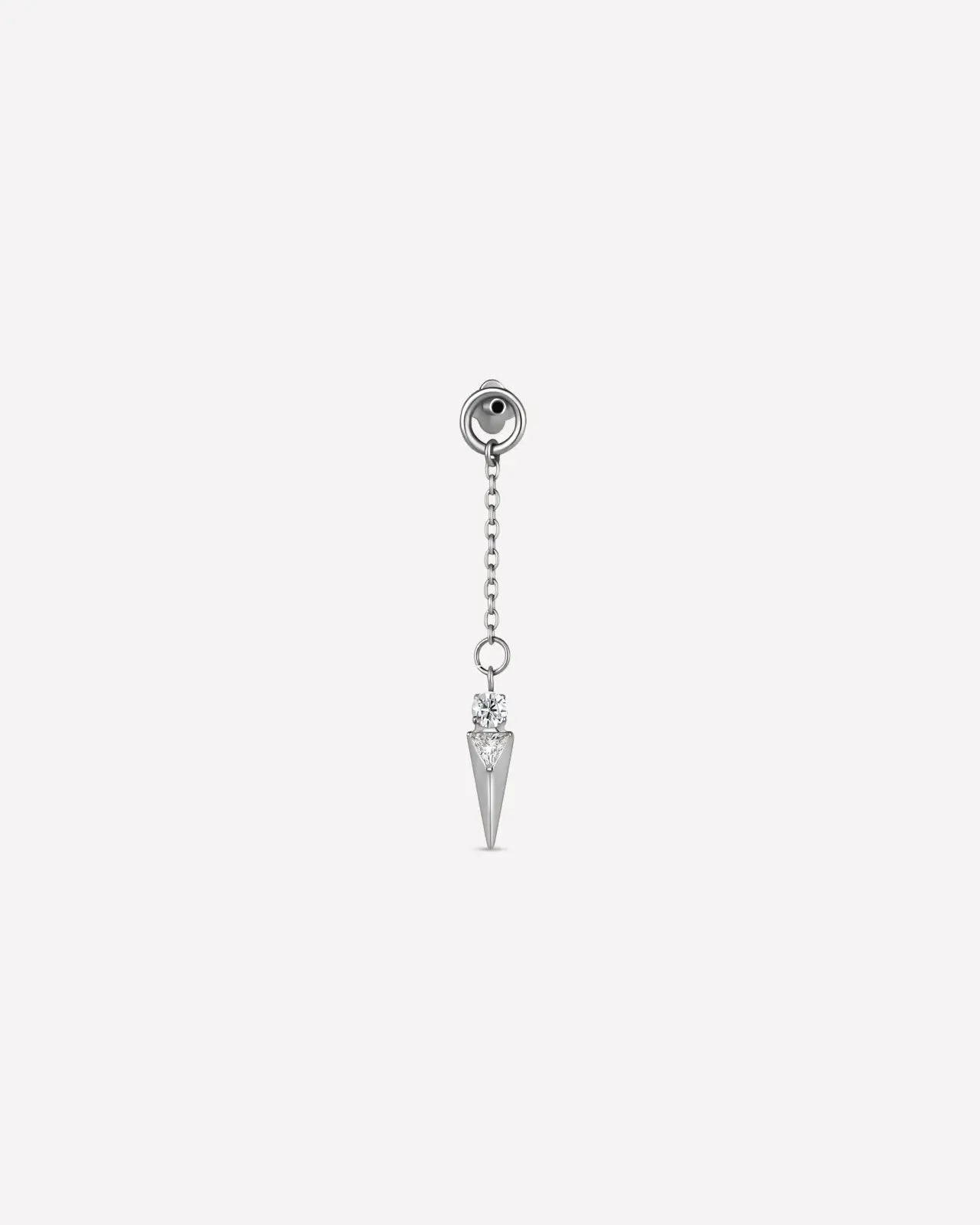 Prism Spike Hoop Charm