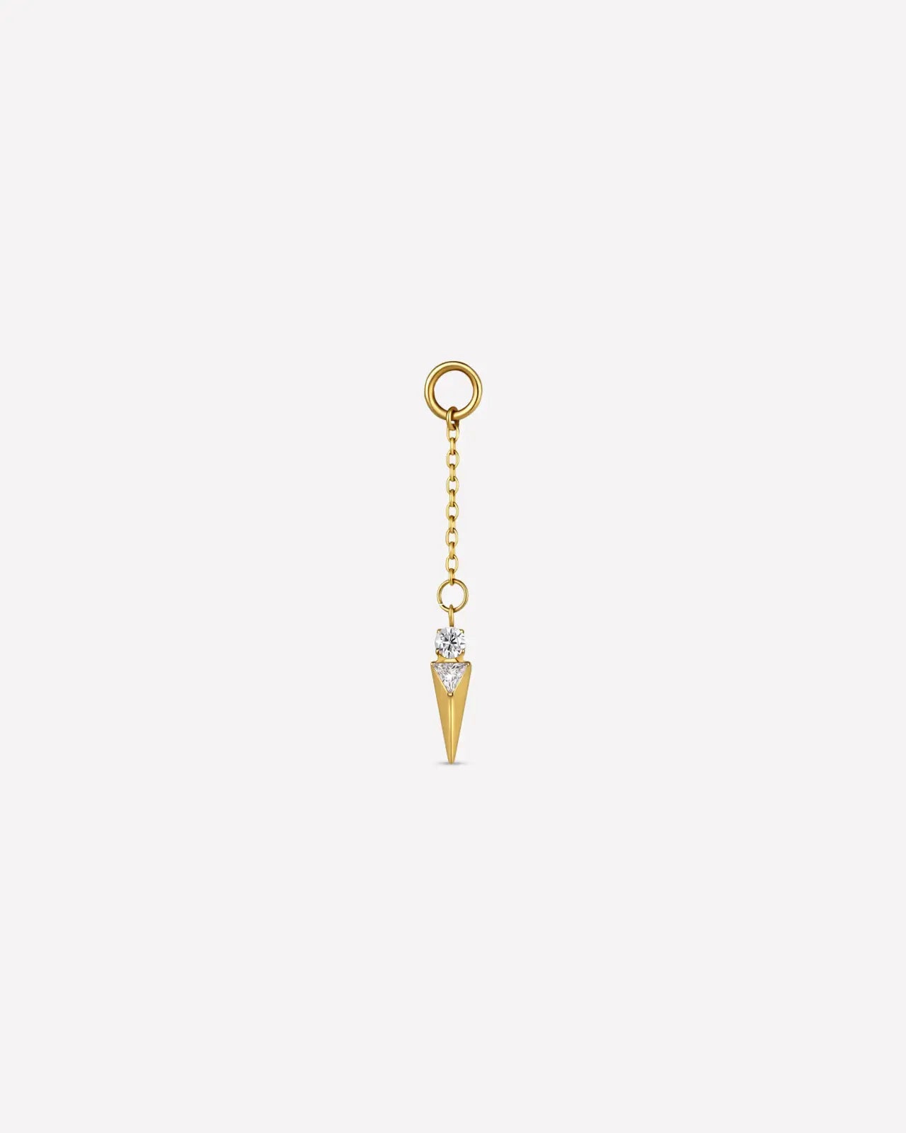 Prism Spike Hoop Charm