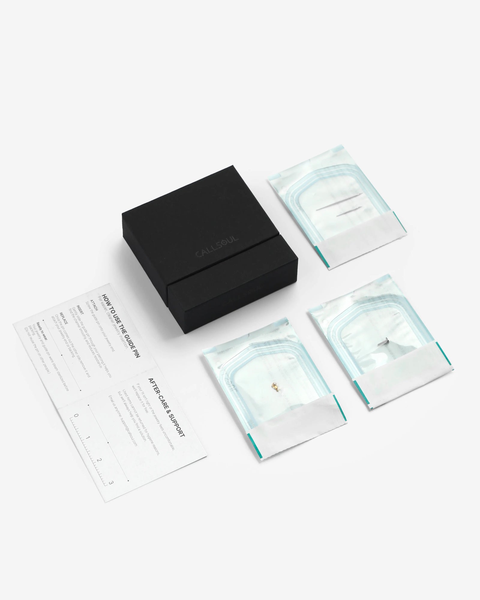 Delicate Hand Flatback Stud