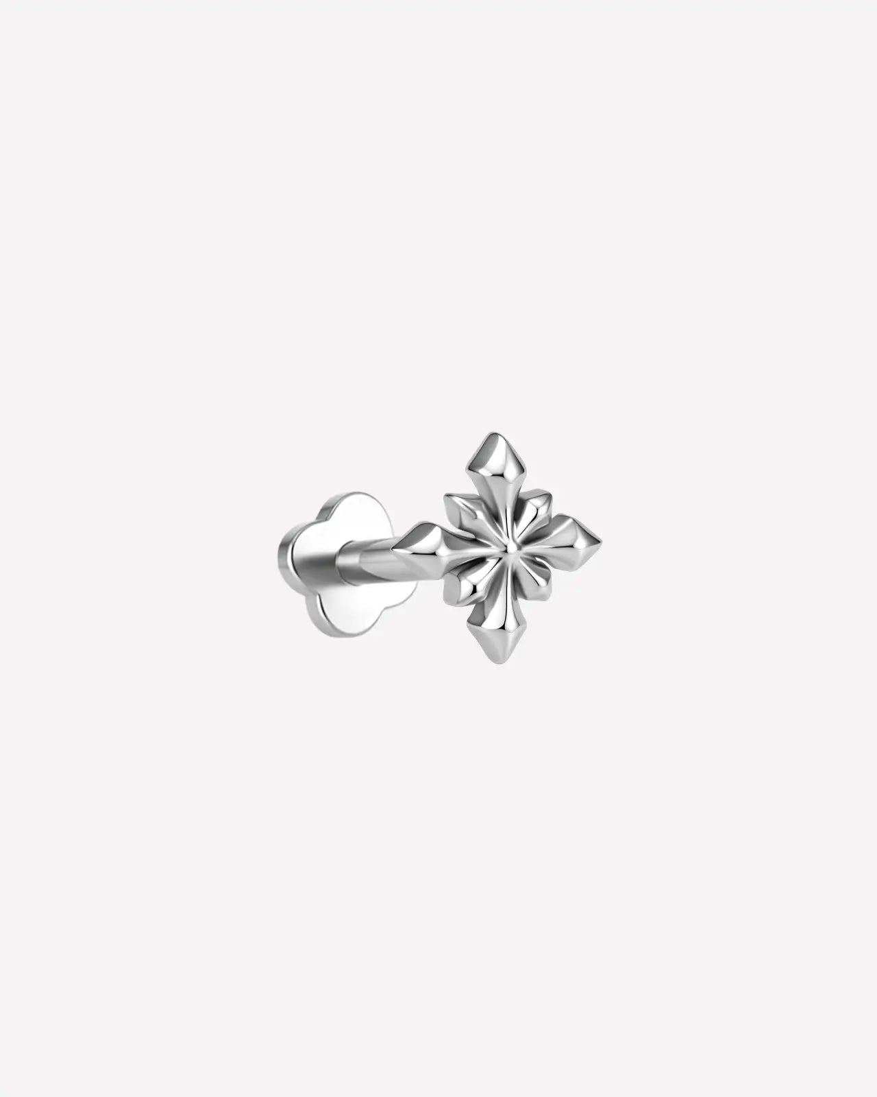 Aster Cross Flatback Stud