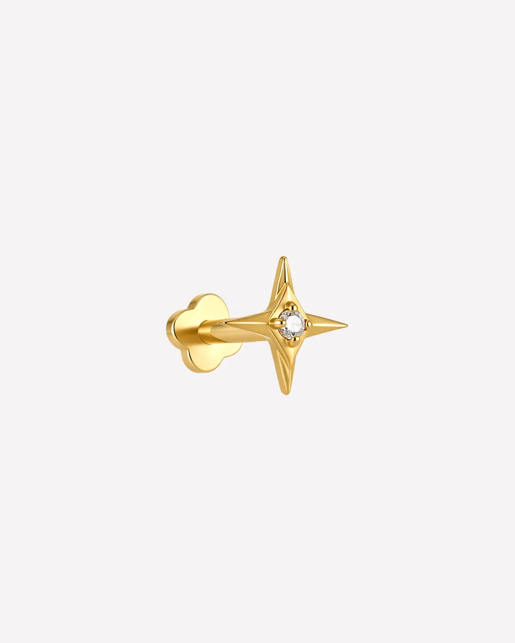 Celestial Starburst Flatback Stud