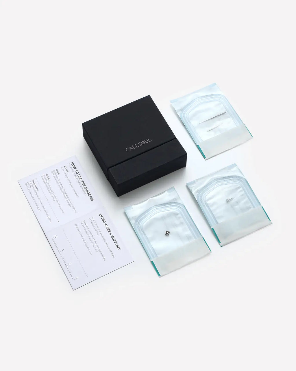 Heart Halo Flatback Stud