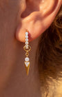 Prism Spike Hoop Charm