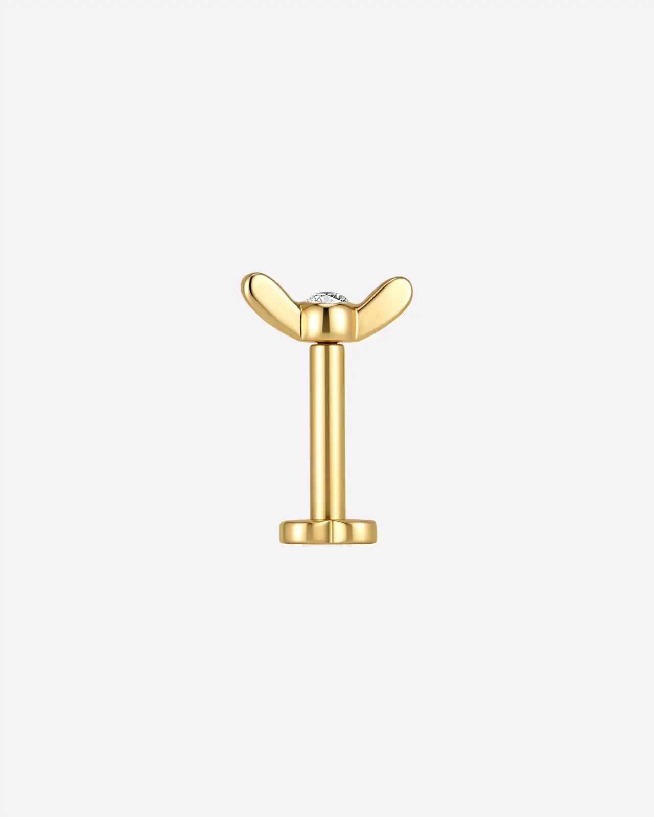 Wingnut Handle Flatback Stud