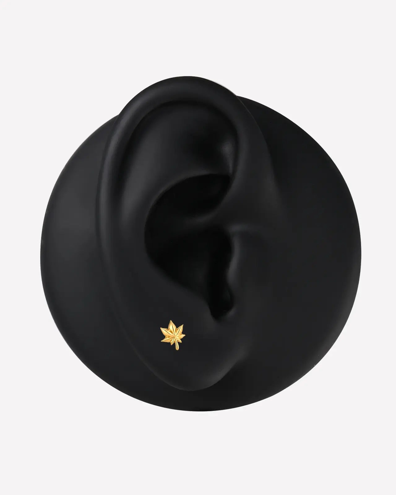Maple Leaf Flatback Stud