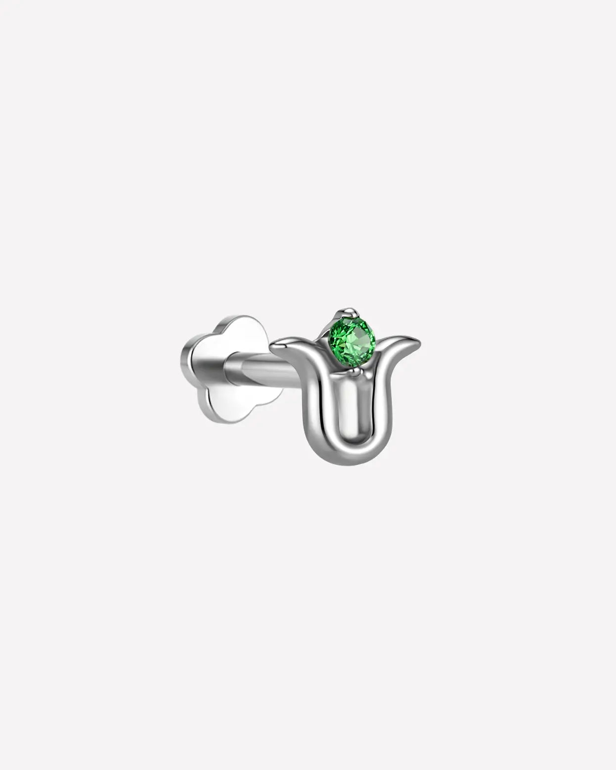 Lotus Bloom Flatback Stud