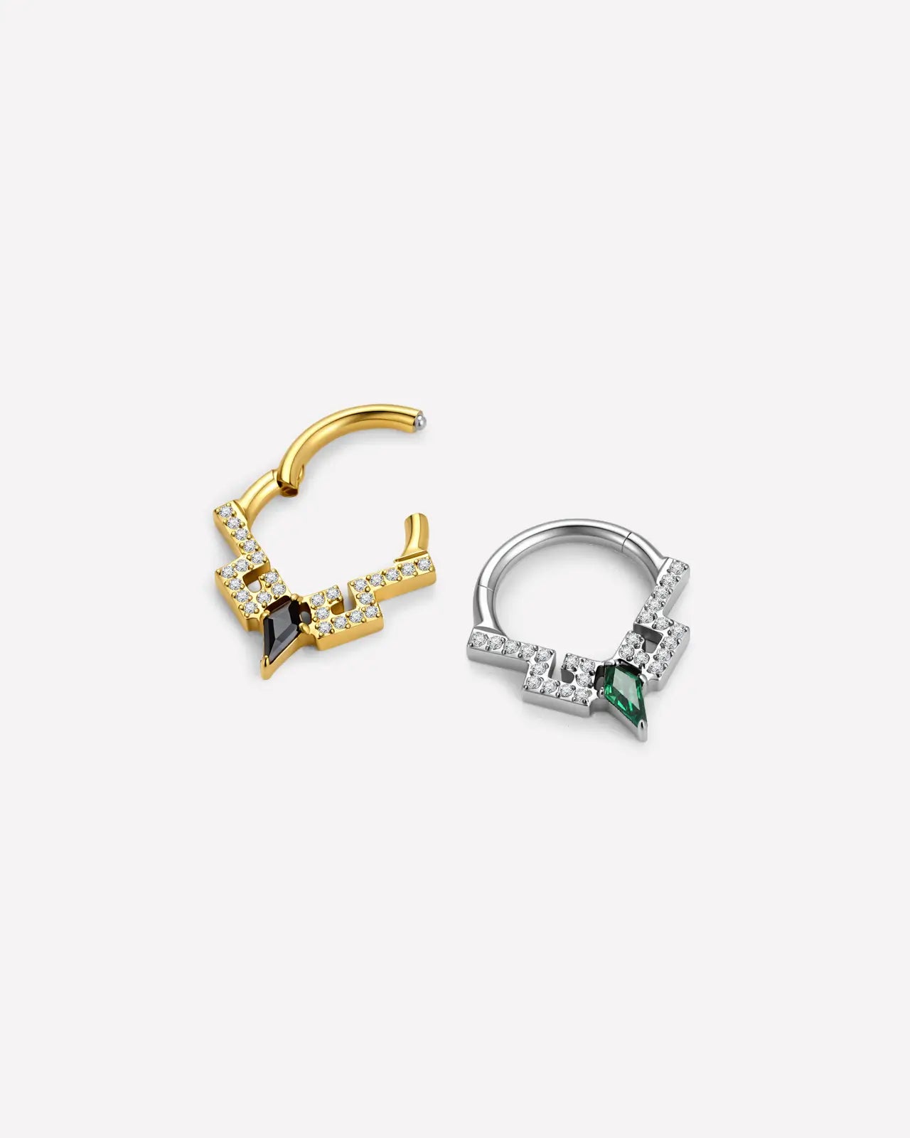 Kite Gem Tiara Clicker Ring