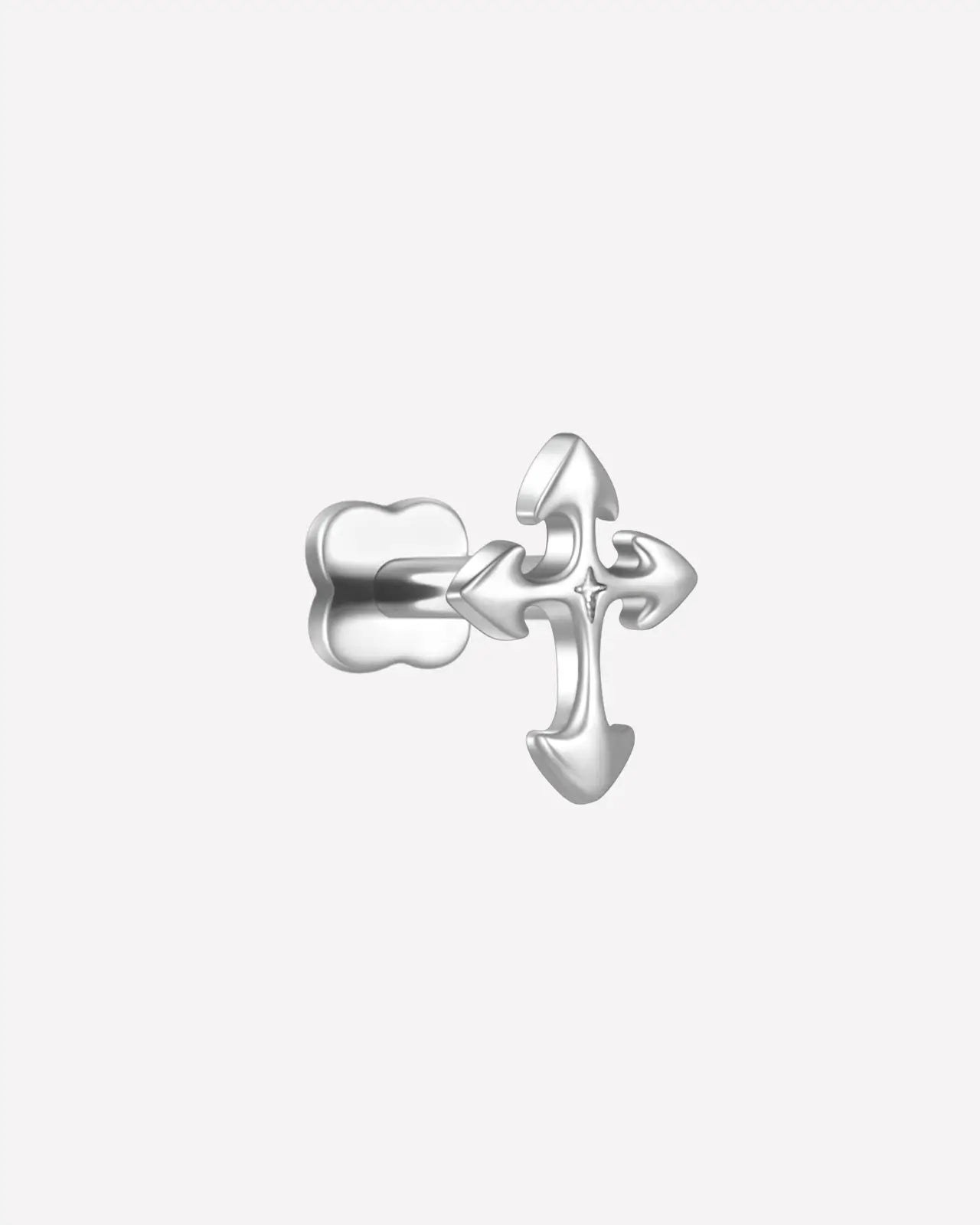 Gothic Arrow Cross Flatback Stud