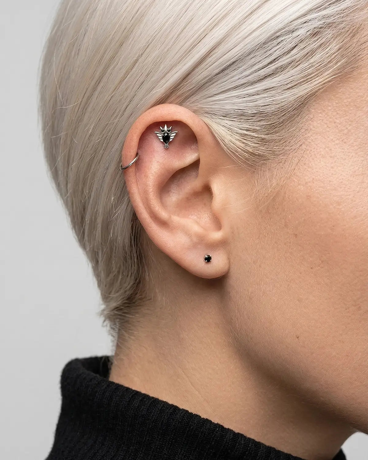 Enchanted Owl Flatback Stud