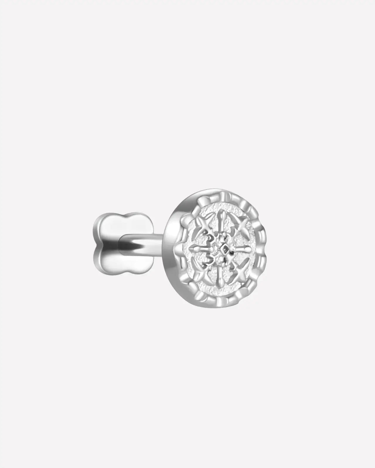 Ornate Star Medallion Flatback Stud