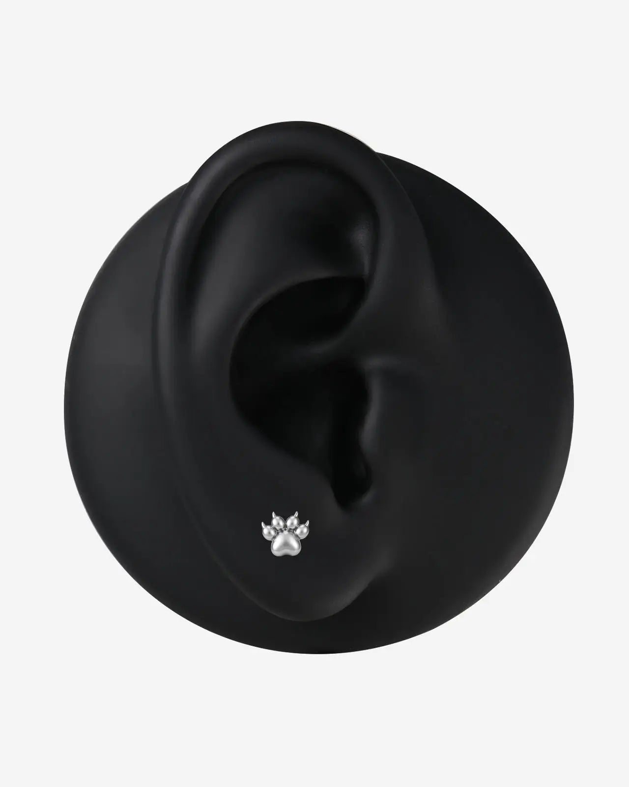 Clawed Paw Flatback Stud