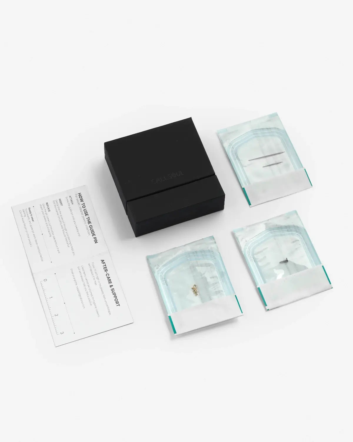 Kaskadierender floraler Zirkonia-Flatback-Stecker