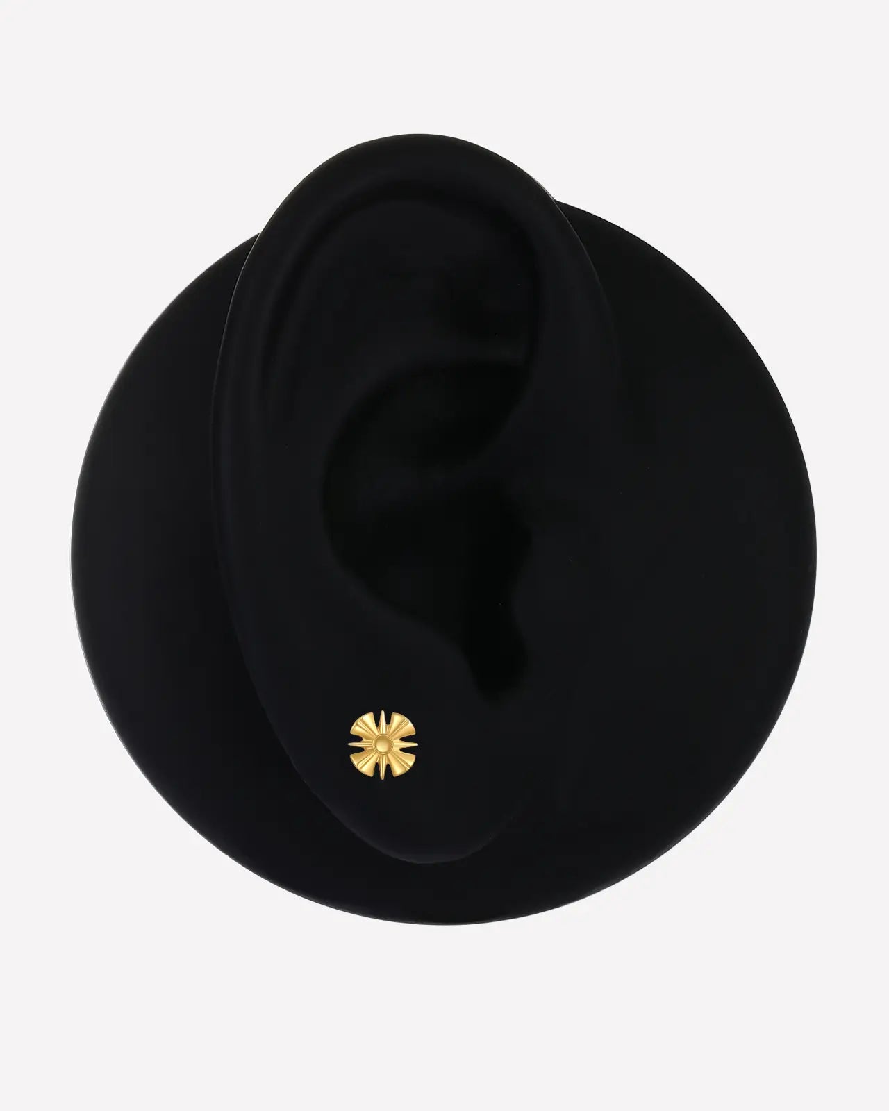 Sunburst Bloom Flatback Stud