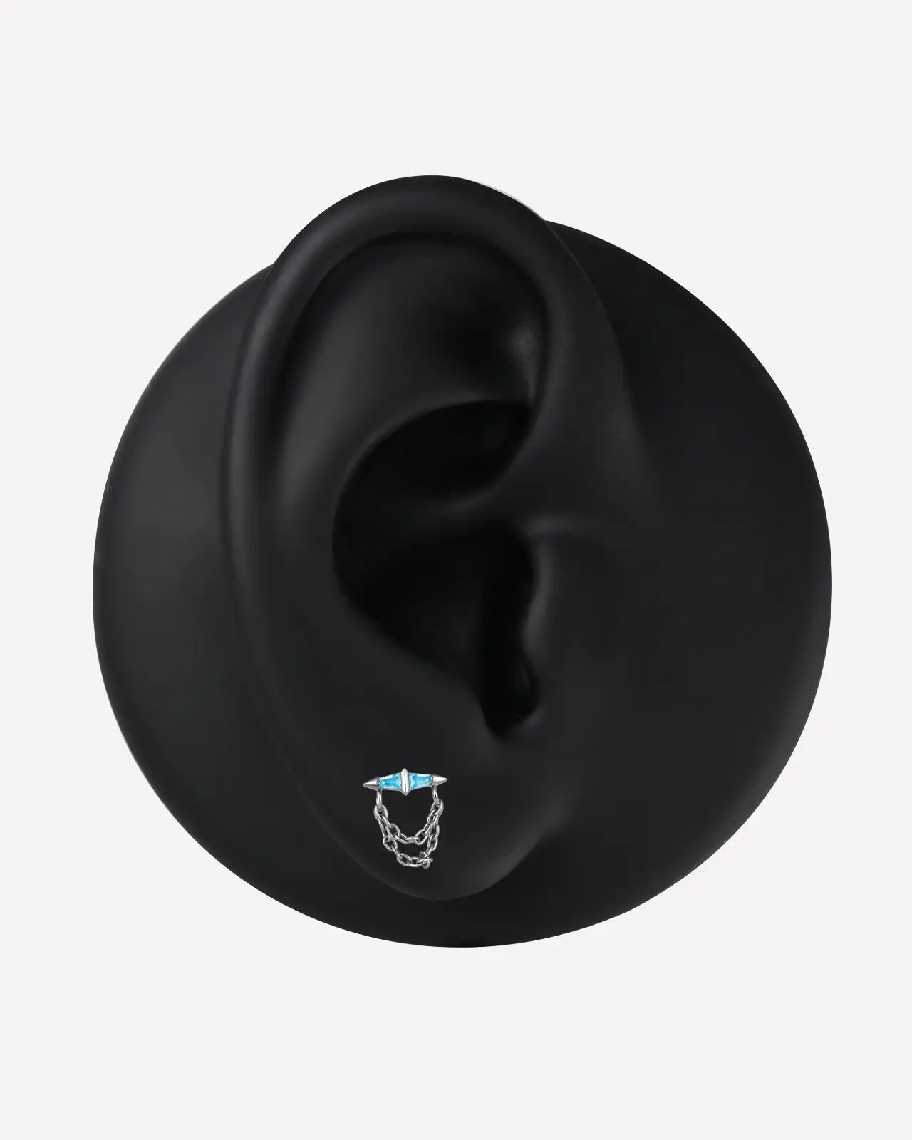 Prism Spike Drape Flatback Stud