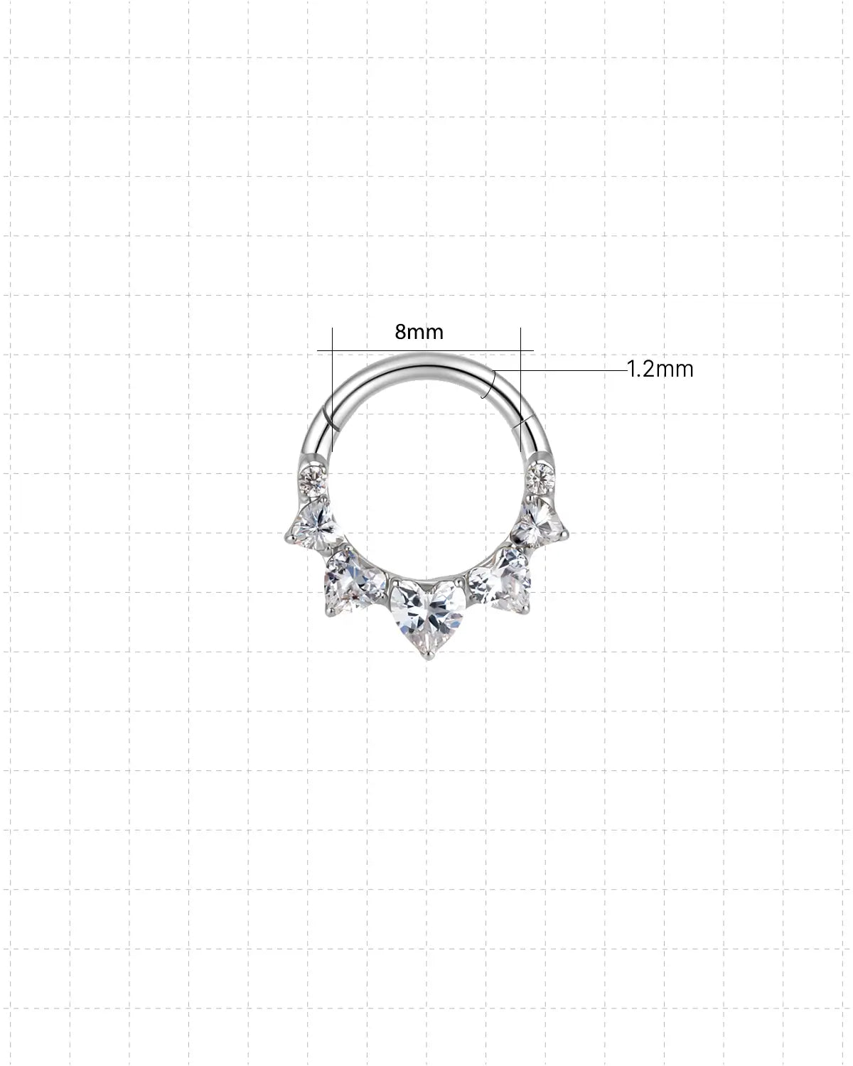 Graduated Heart Arc Clicker