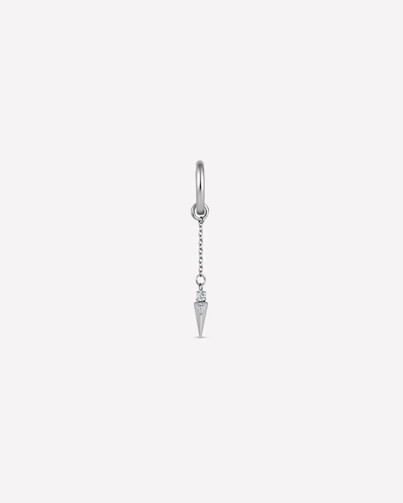 Prism Spike Hoop Charm
