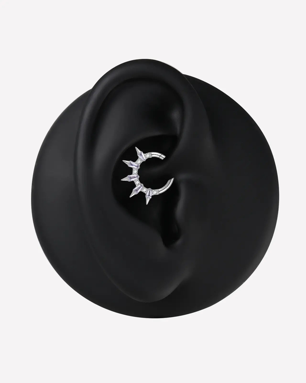 Zircon Spike Fringe Clicker