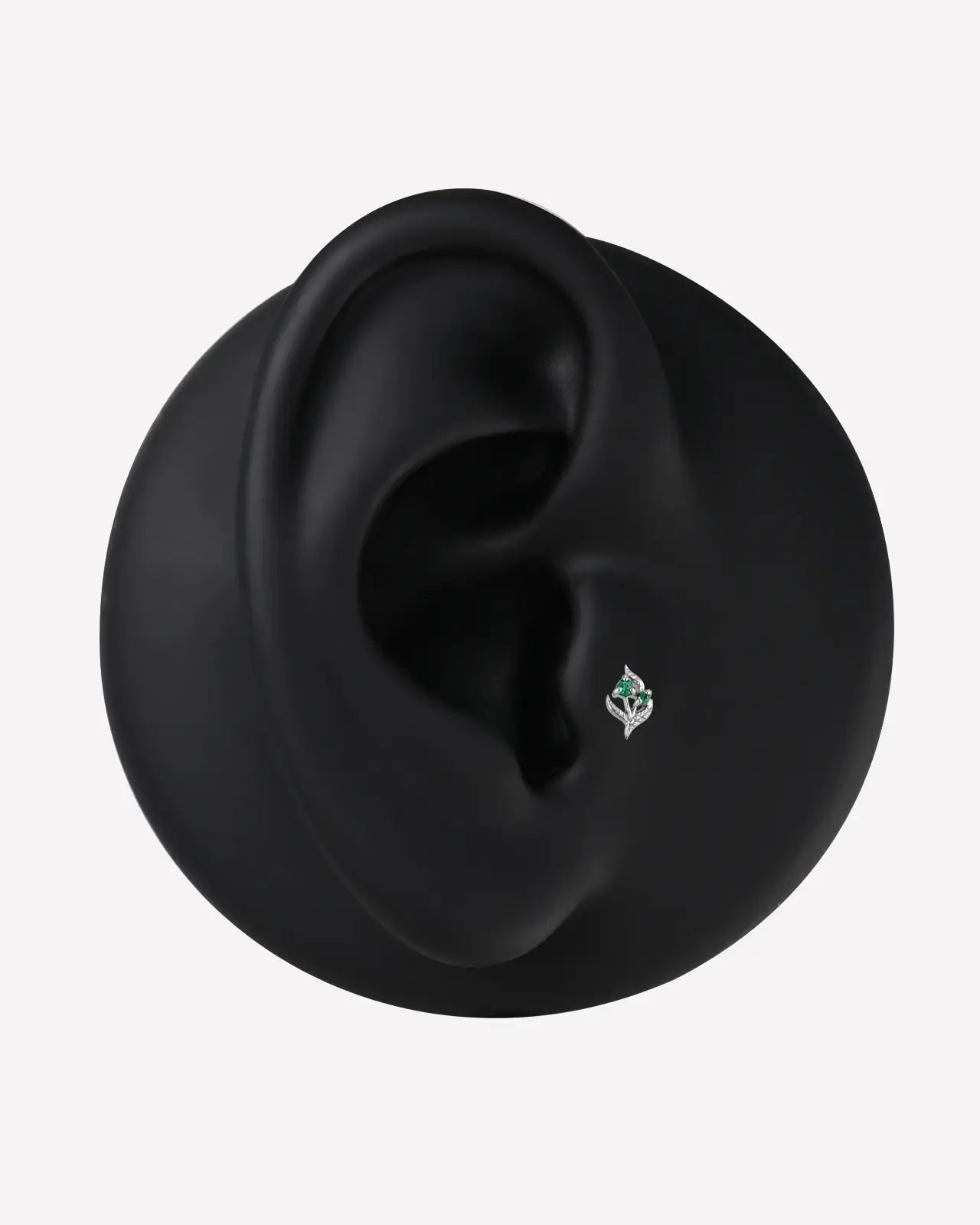 Twin Bloom Vine Flatback Stud