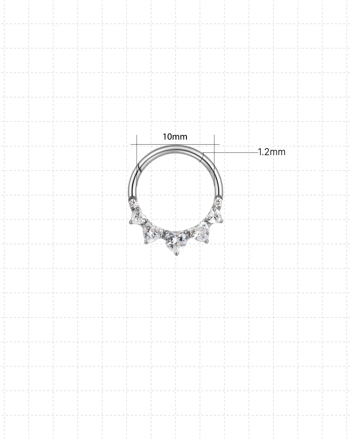 Graduated Heart Arc Clicker