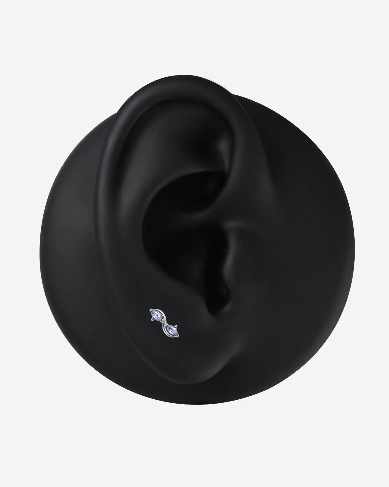 Marquise Duet S-Curve Flatback Stud