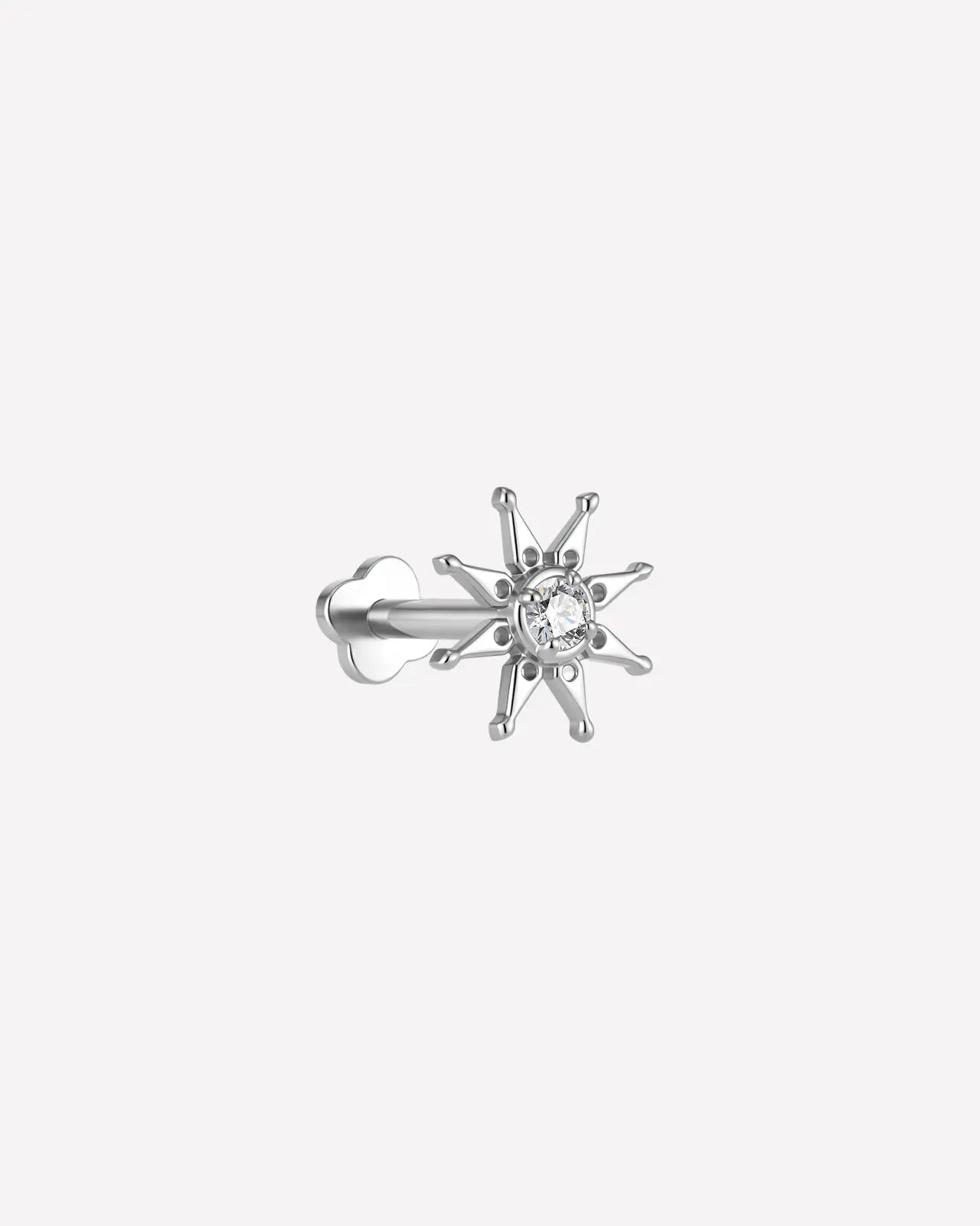 Celestial Sunburst Flatback Stud
