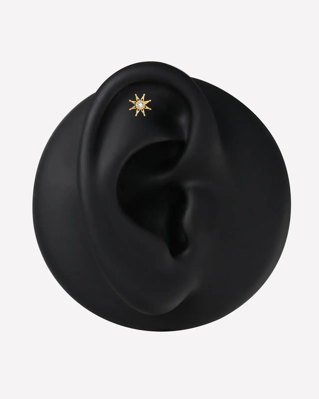 Celestial Sunburst Flatback Stud