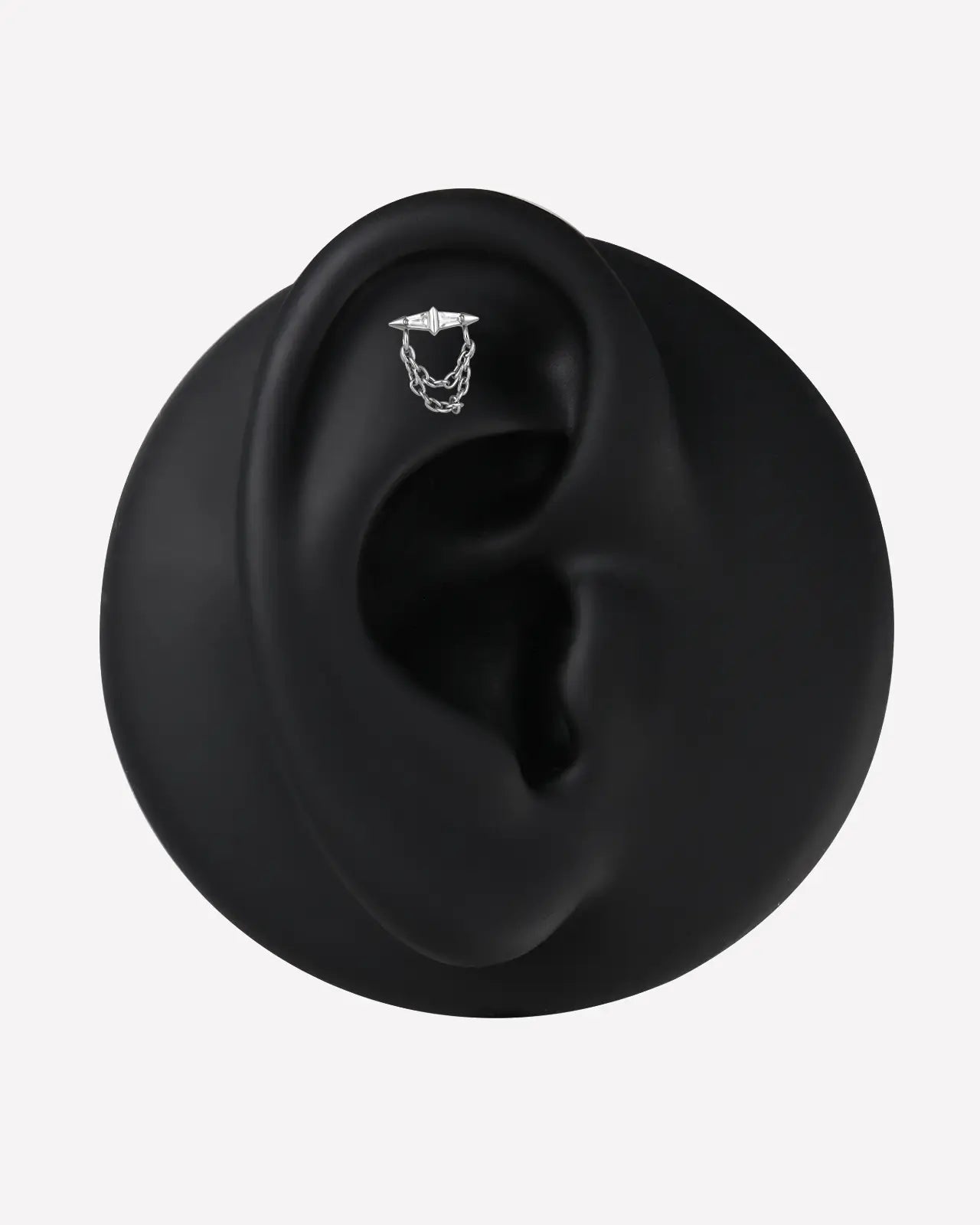 Prism Spike Drape Flatback Stud