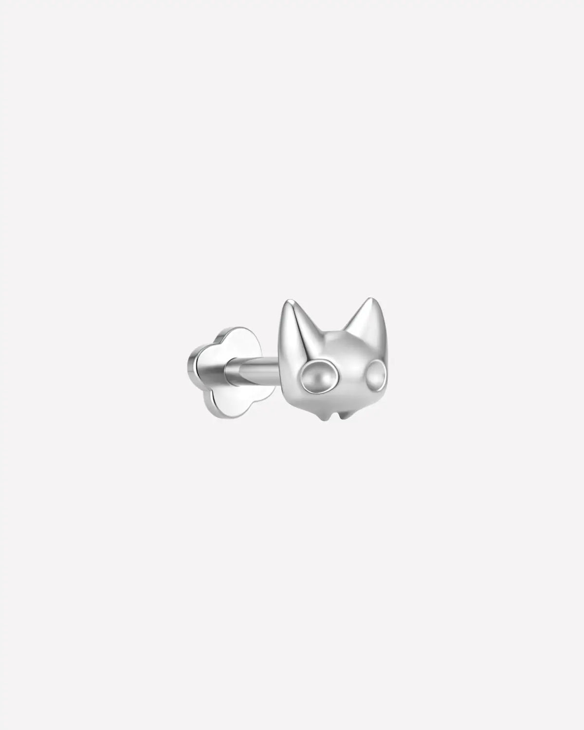 Midnight Cat Flatback Stud