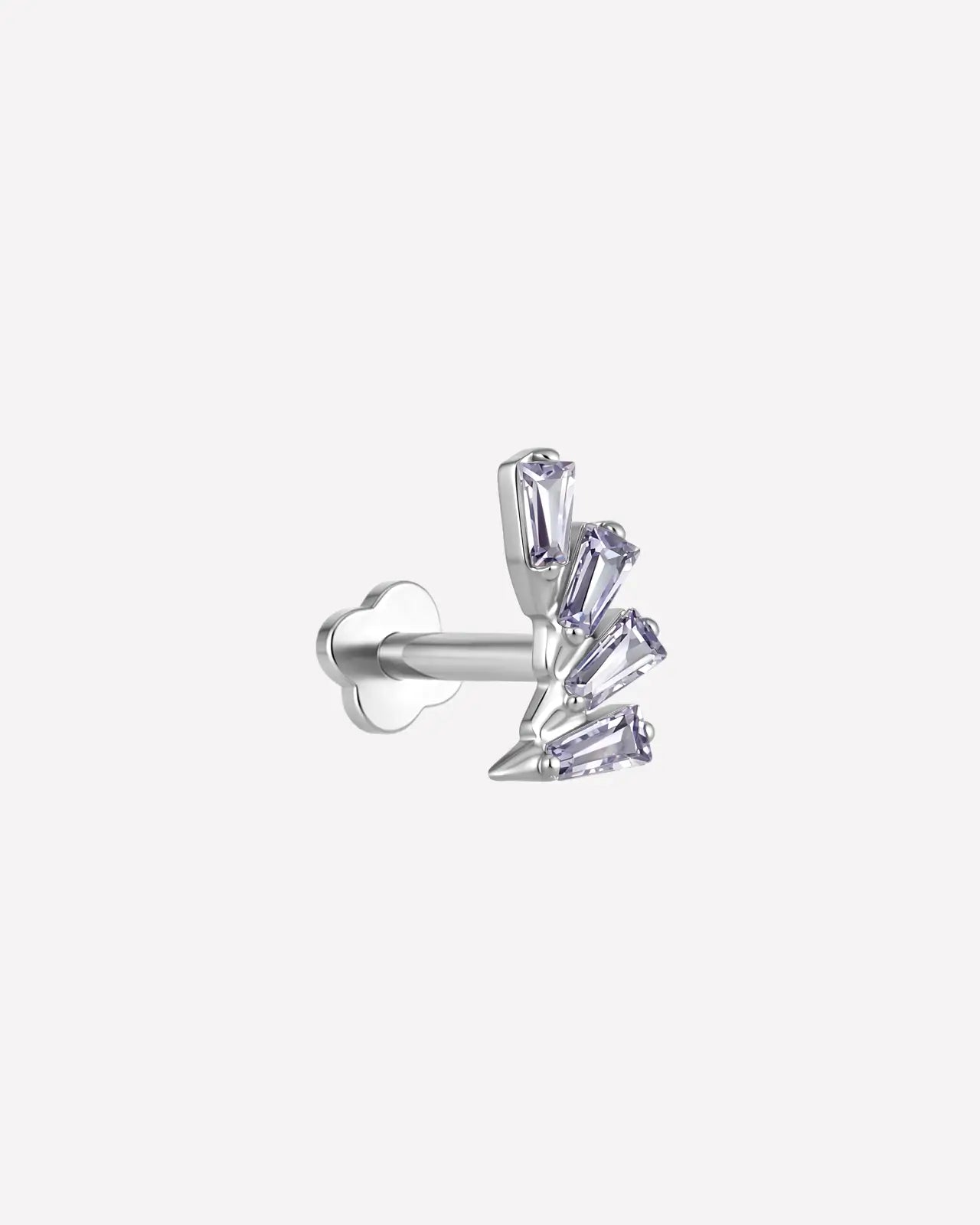 Cascading Marquise Branch Flatback Stud