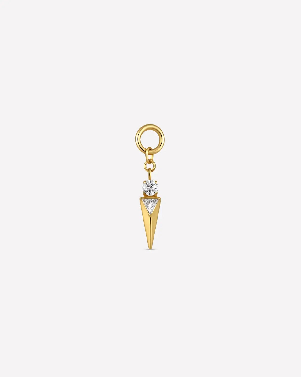 Prism Spike Hoop Charm