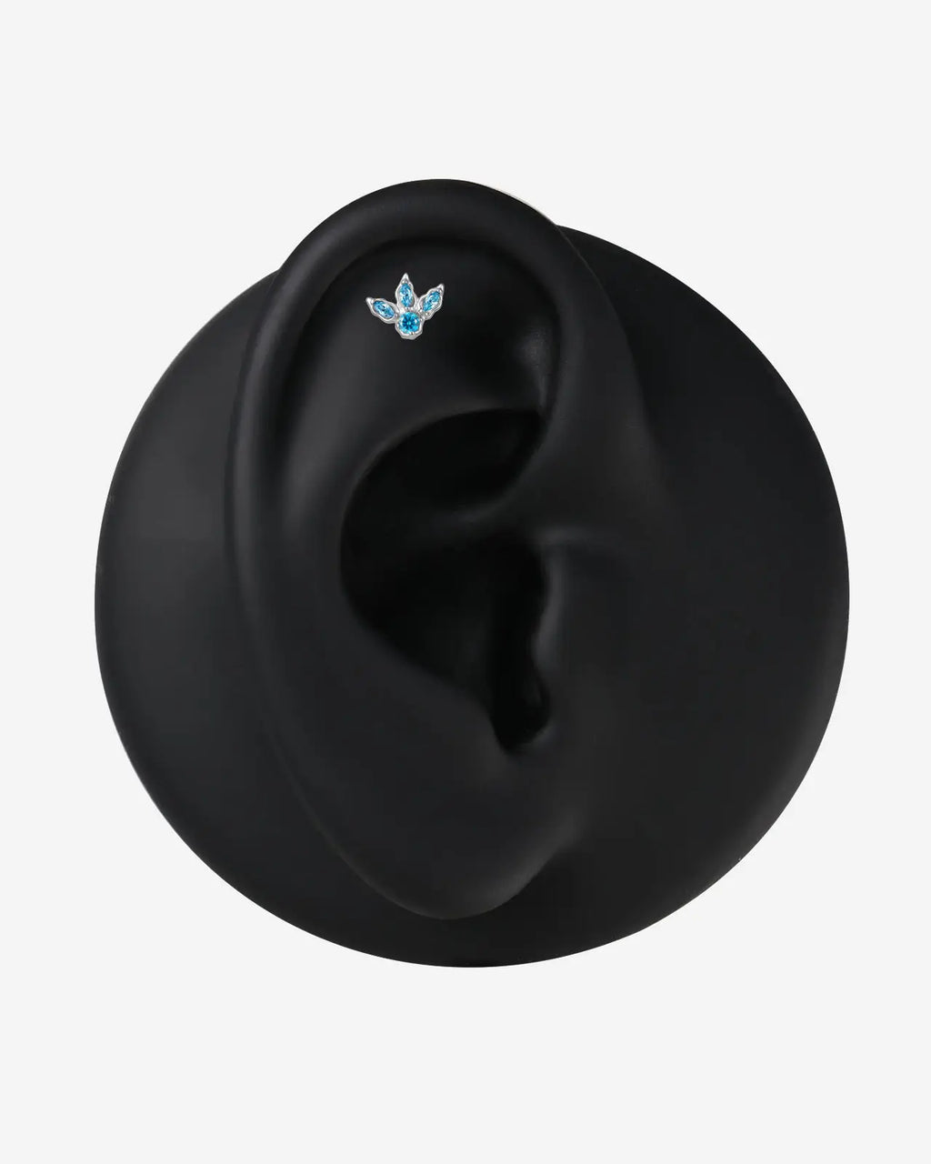 Bird Track Marquise Cluster Flatback Stud