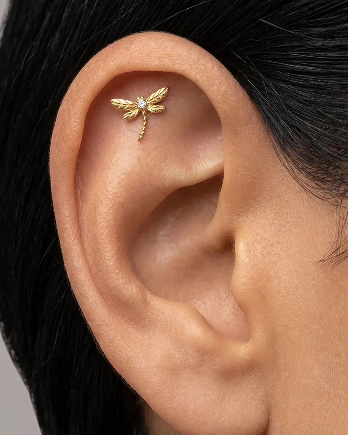 Enchanted Dragonfly Flatback Stud
