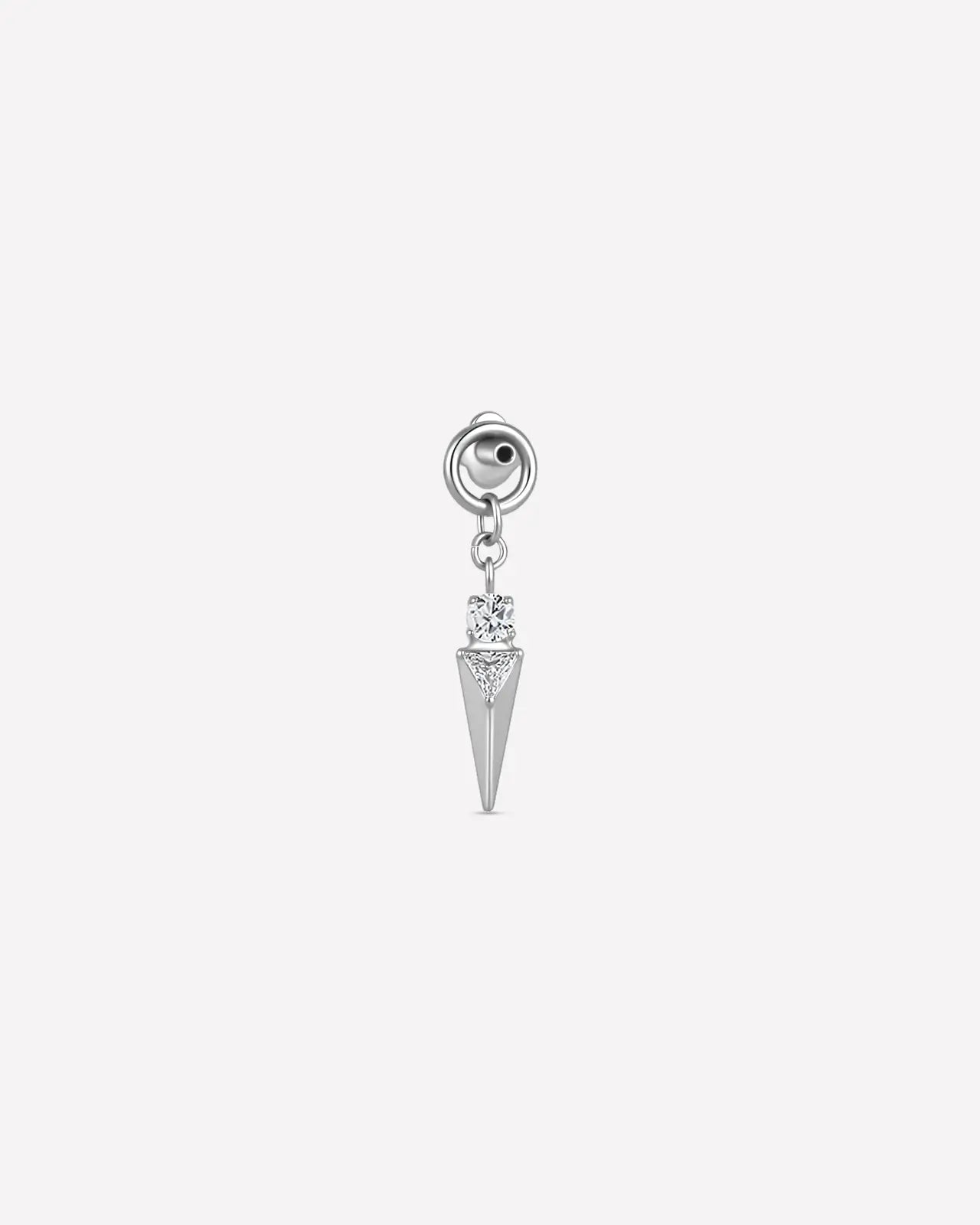 Prism Spike Hoop Charm