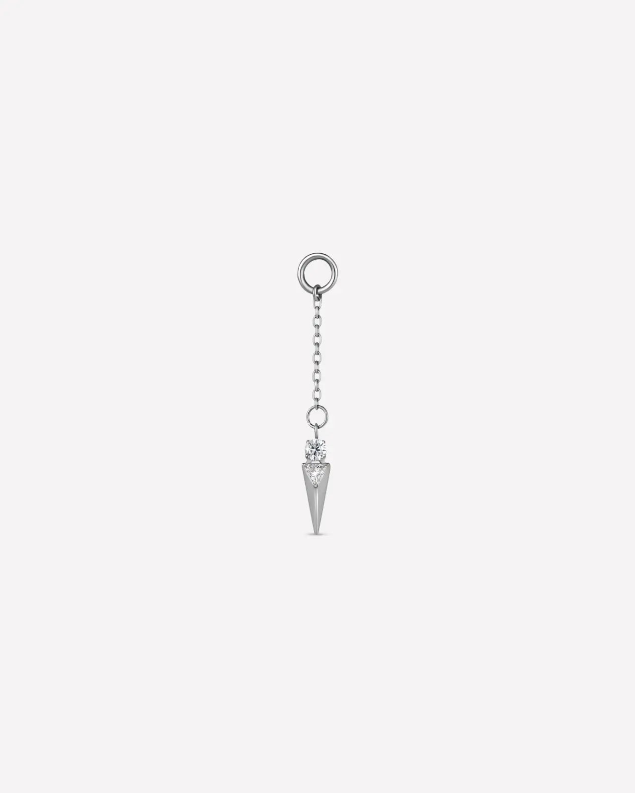 Prism Spike Hoop Charm