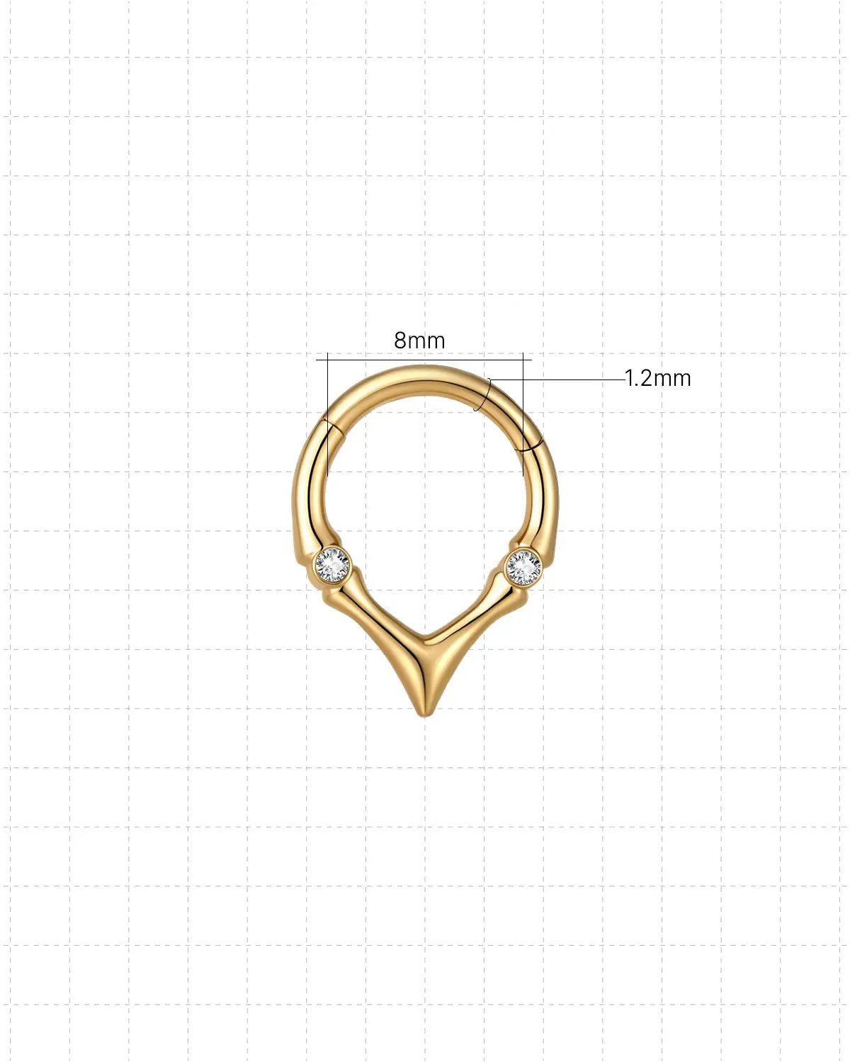 Twin Dot Chevron Clicker