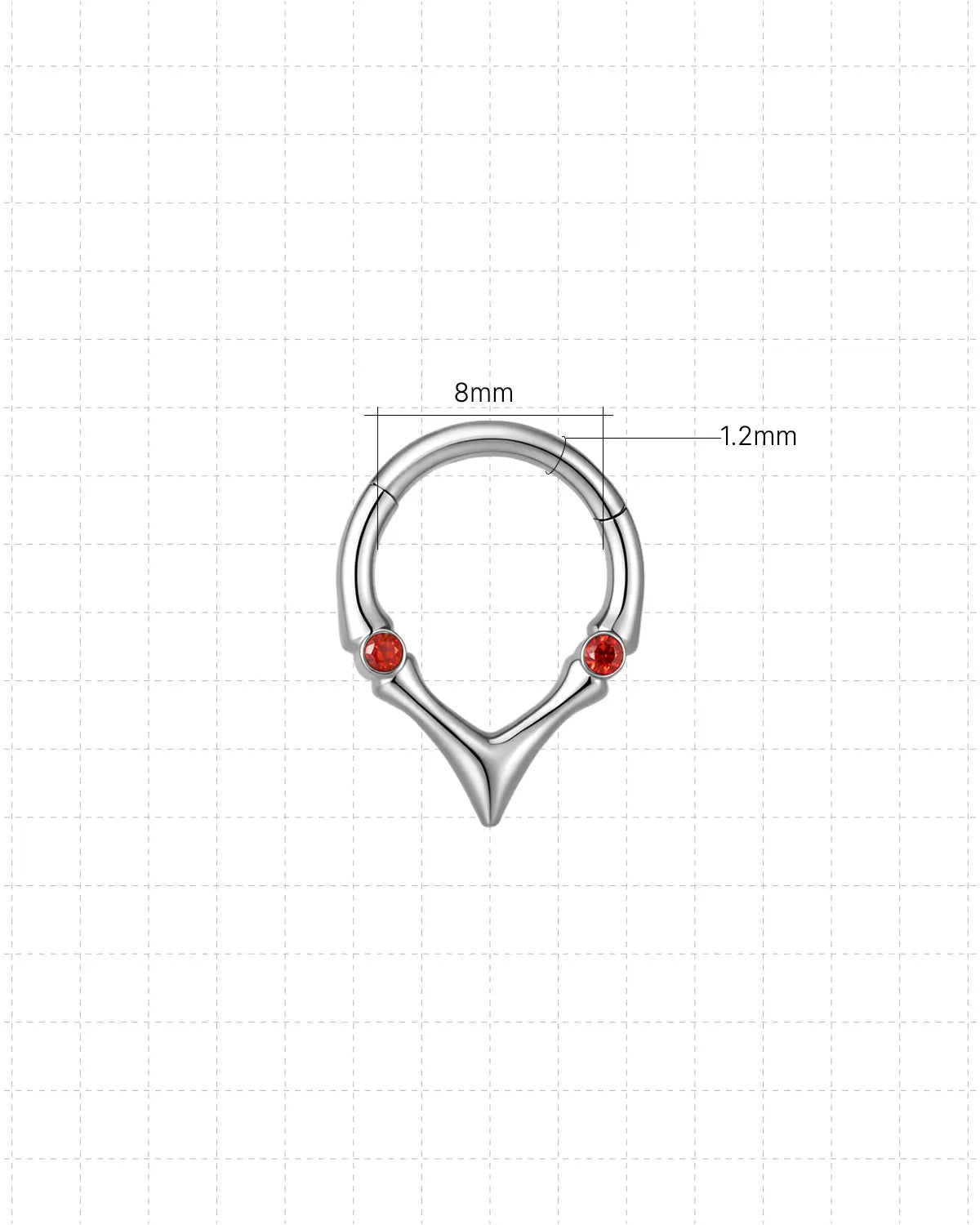 Twin Dot Chevron Clicker