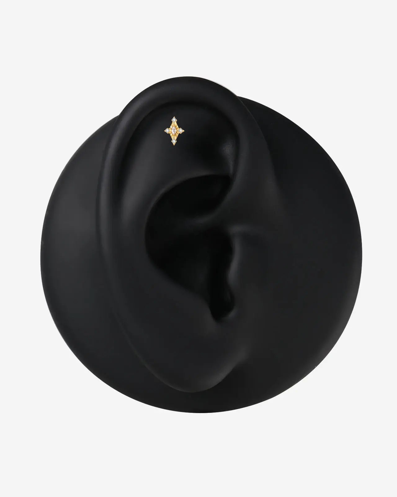 Celestial Compass Flatback Stud