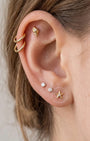 Sea Star Zircon Flatback Stud